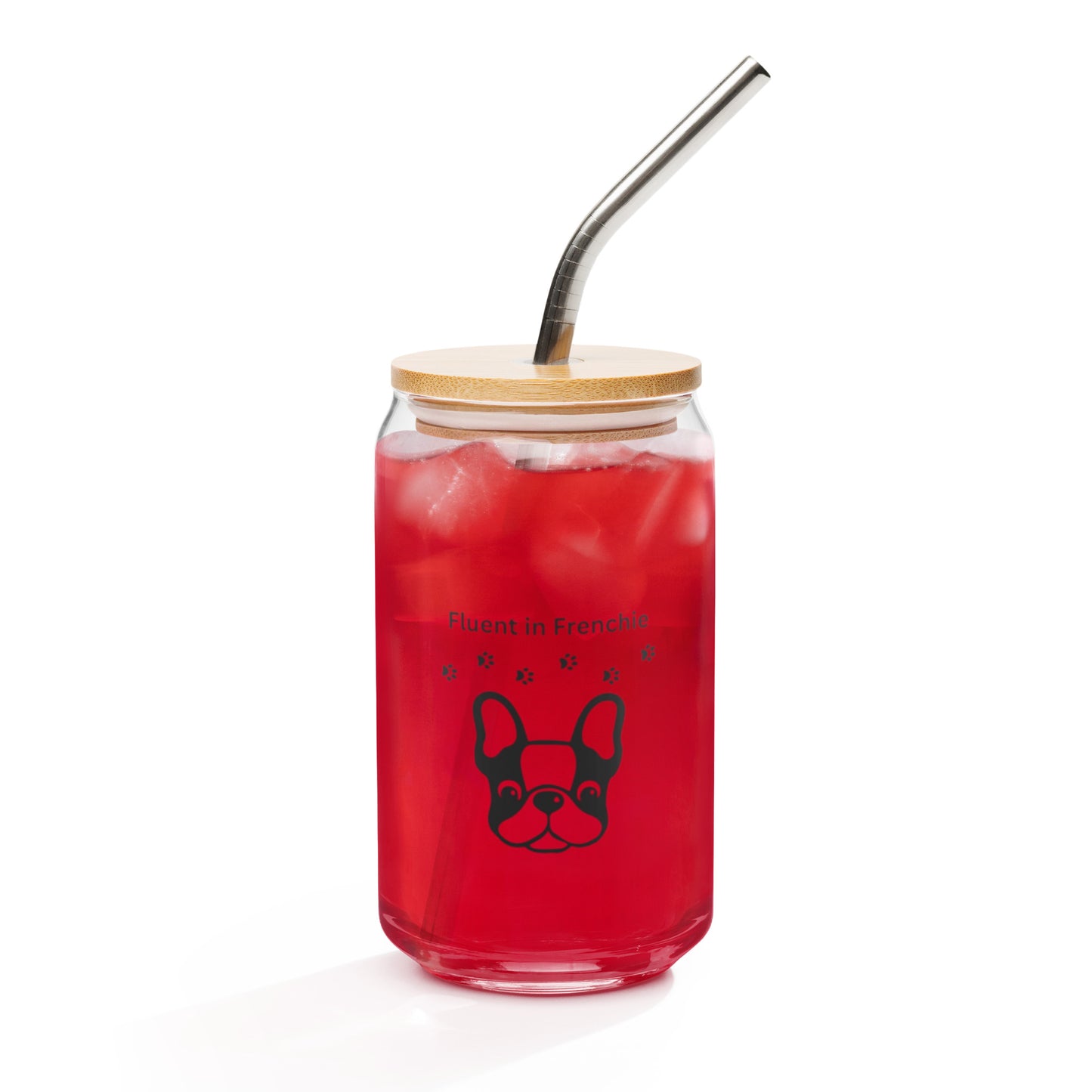 Fluent Can-Shaped Glass