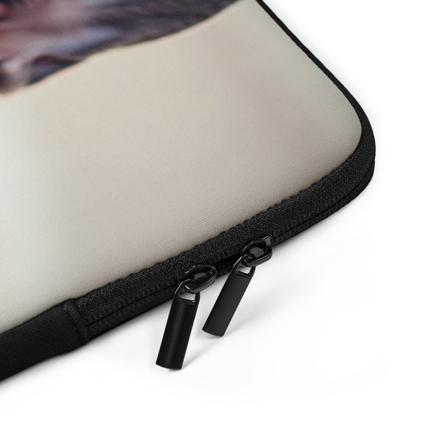 Grey Frenchie Laptop Sleeve