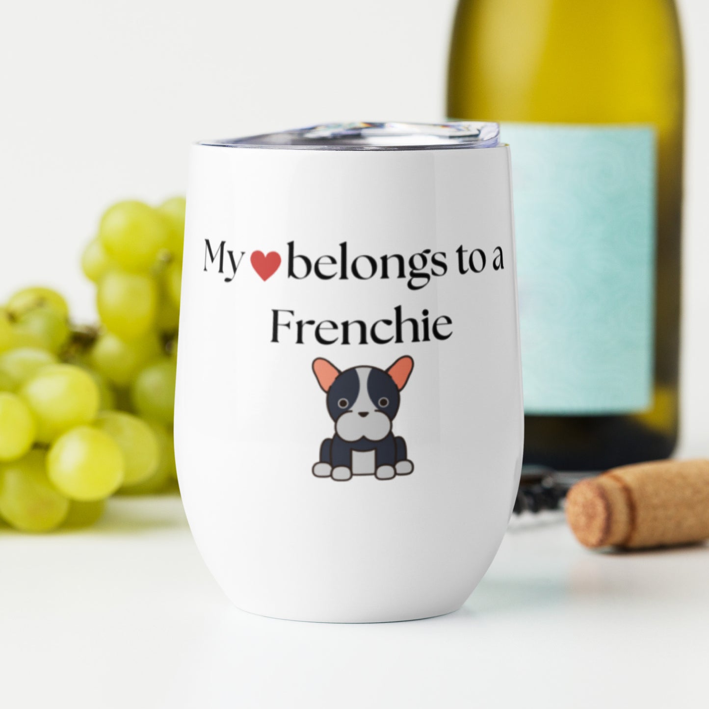Heart Wine tumbler