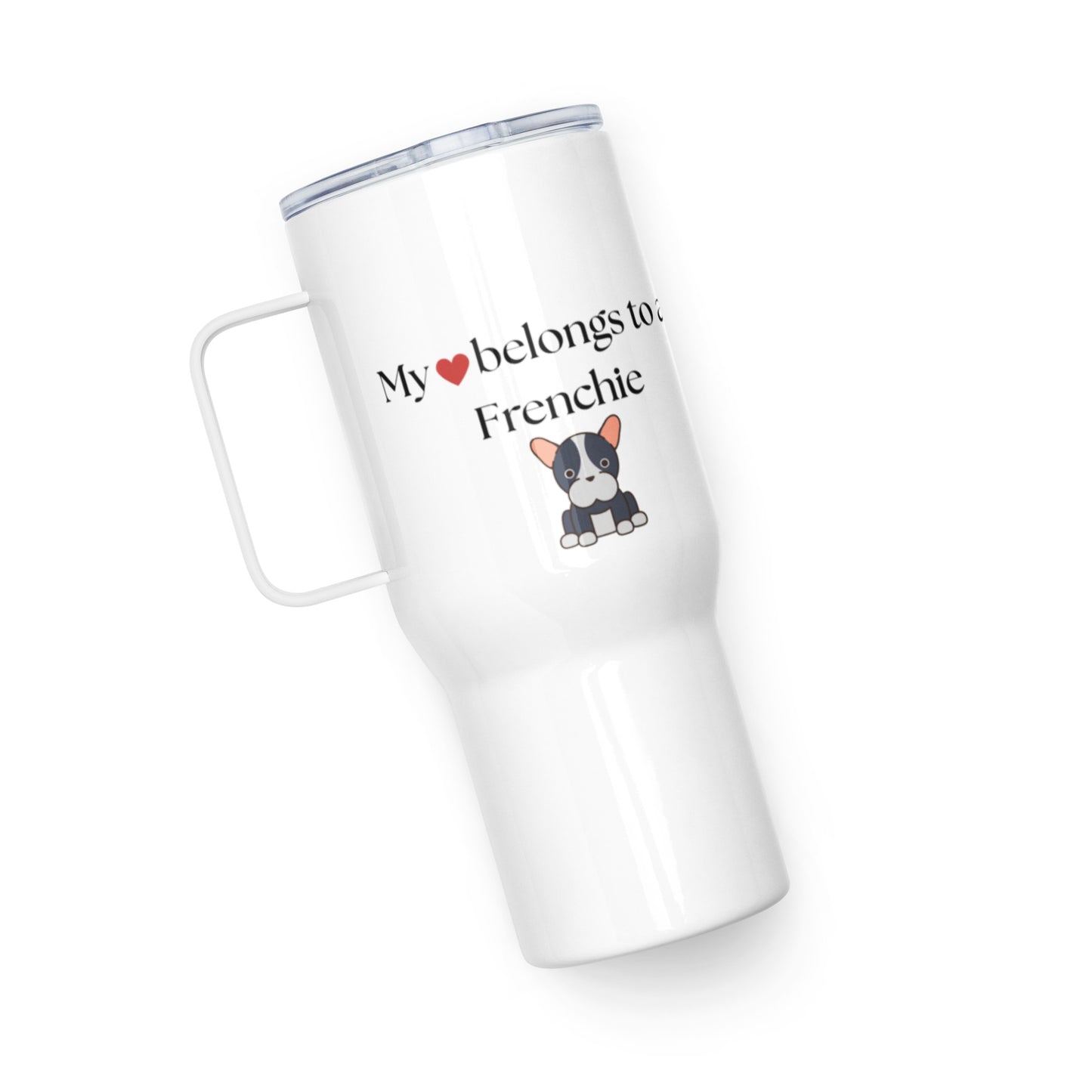 Heart Travel Mug With a Handle